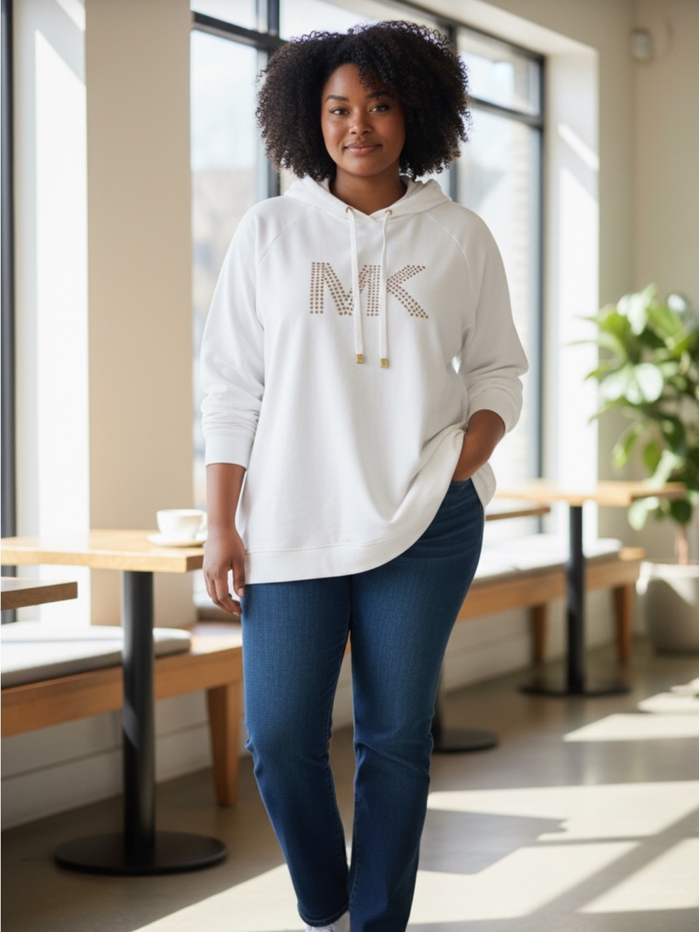 MICHAEL  KORS hooded sweatshirt